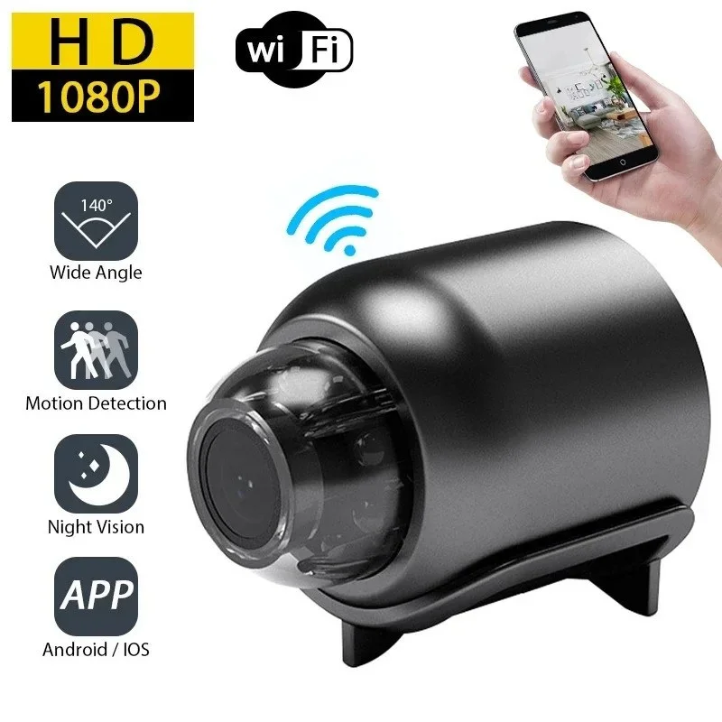 X5 Mini Camera Night Vision Lightweight Portable Premium Cams Motion Detection Wireless Surveillance Camera-000341