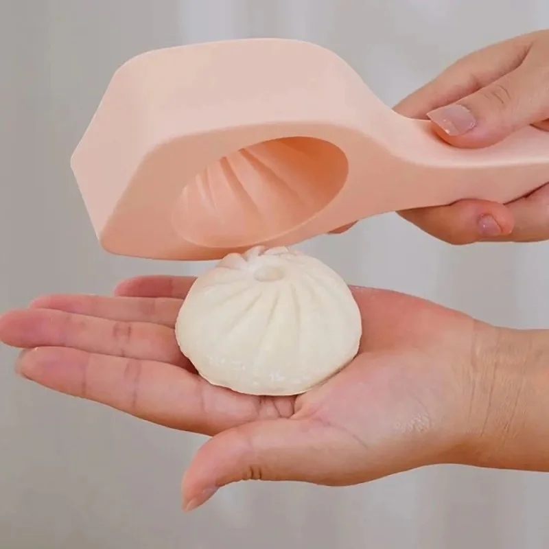  2Pcs Dumpling Maker Steamed Stuffed Bun Tool Baozi Dumpling Molds Chinese Bao Bun Maker For Baking