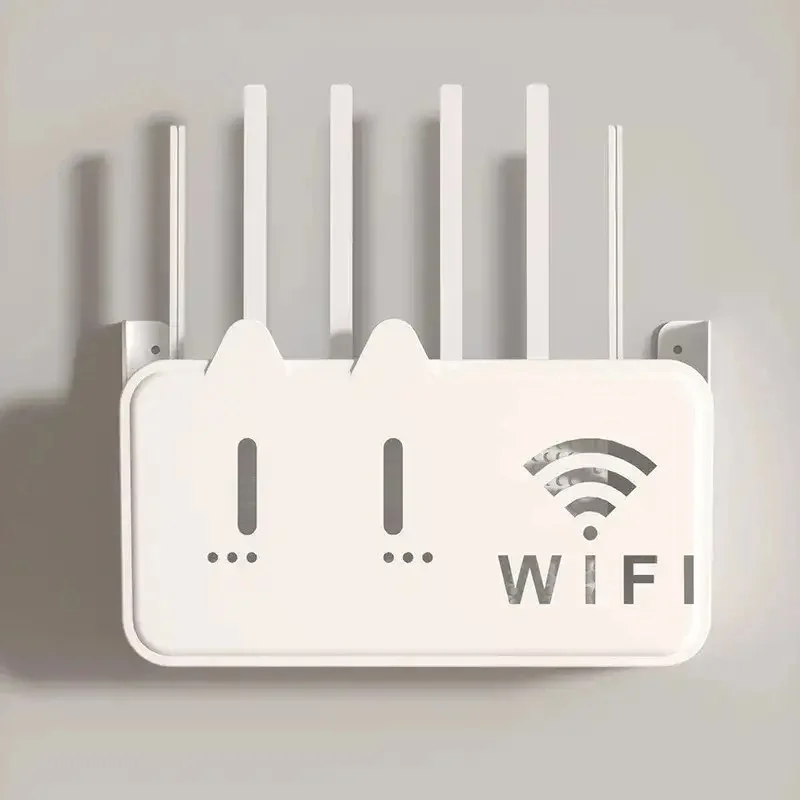 Smart Self Adhesive WiFi Router Cover Box – No Drill, Dustproof, 5 Years Warranty